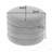 Velvet Fabric Storage Round Ottoman Footstool With Wooden Shelving-200413698