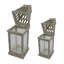 Ensemble de 2 lanternes Ramsey - blanc
