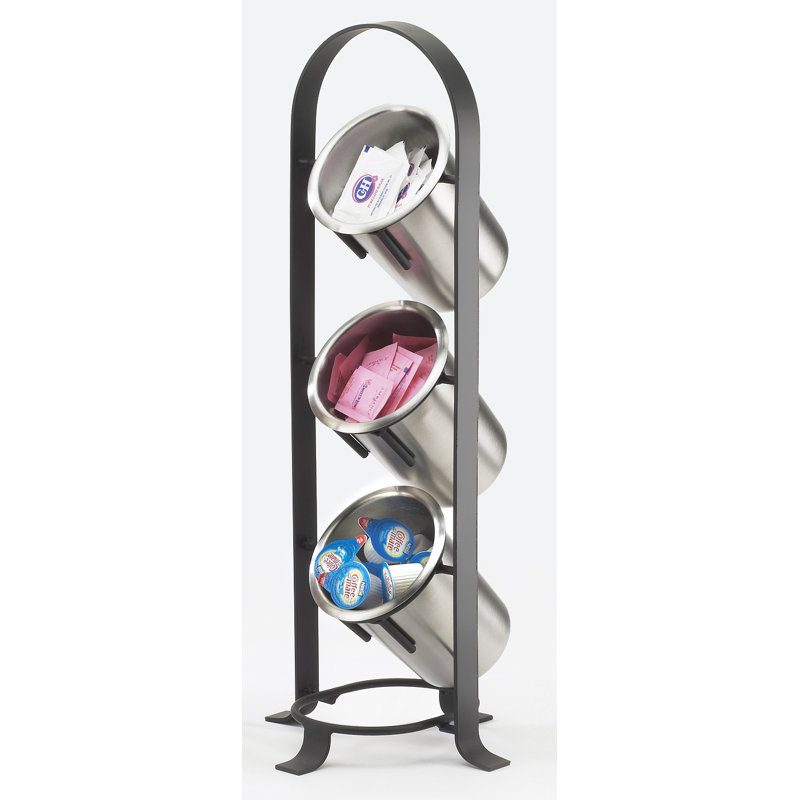 Soho 3 Tier Cylinder Display, Black