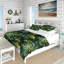 Emerald Canopy Jungle Ferns Floral Duvet Cover-139426553