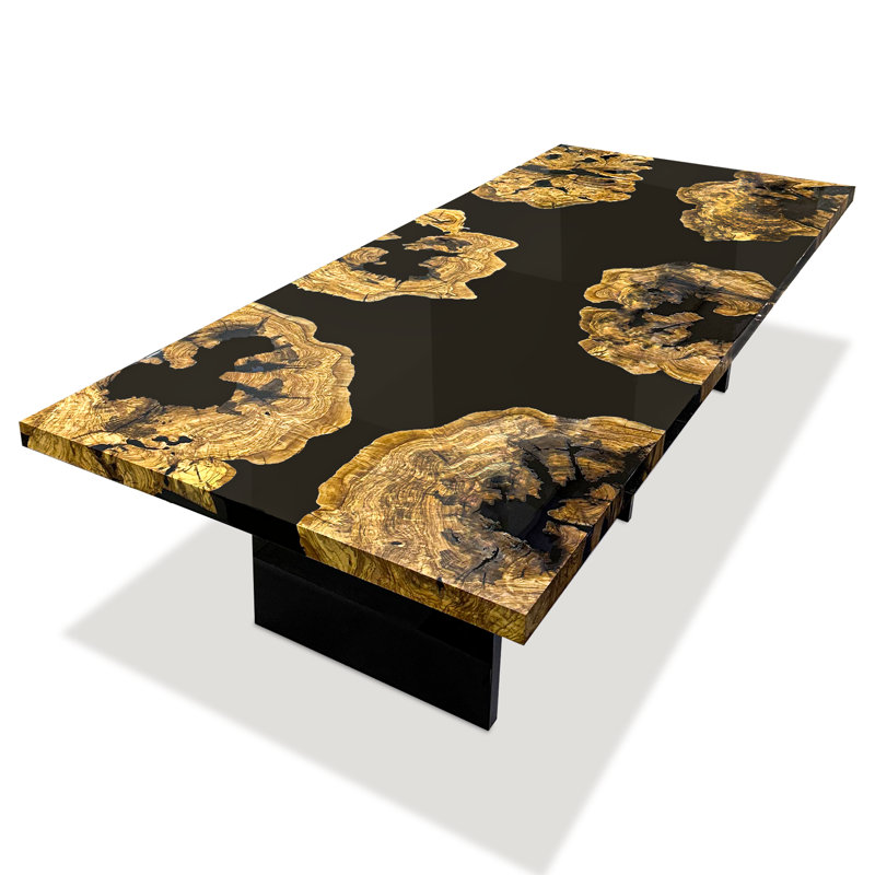 Thyria Solid Wood Dining Table, 42" W x 72" L