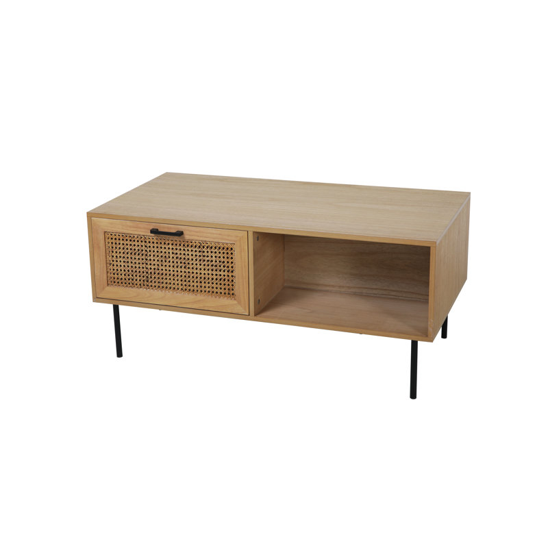 Abbottstown Four Leg Coffee Table with Storage