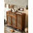 Solid Wood Rope-Woven Storage Shoe Cabinet