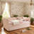 Twin Daybed with Trundle & USB Port - Wave Shaped Gingham No Box Spring Needed-573400887