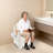 Bedside Commode Chair For Seniors With Armrests & Backrest