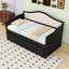 Lit de jour simple avec couchette simple et tiroirs de rangement-1915743565
