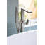 Skylar Free Standing Exposed Tub and Hand Shower Set-93497589