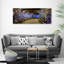 Graffiti In The Subway - Wrapped Canvas Print
