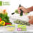Vegetable Chopper - Onion Chopper - Multifunctional 15 In 1 Professional Food Chopper - Dicer Cutter - Kitchen Veggie Chopper With Container - Egg Slicer-101266322-101266321