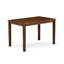 Ensemble de table de salle à manger 5 pièces moderne comprenant une table de salle à manger rectangulaire et 4 chaises de cuisine Parson, noyer antique-533178327