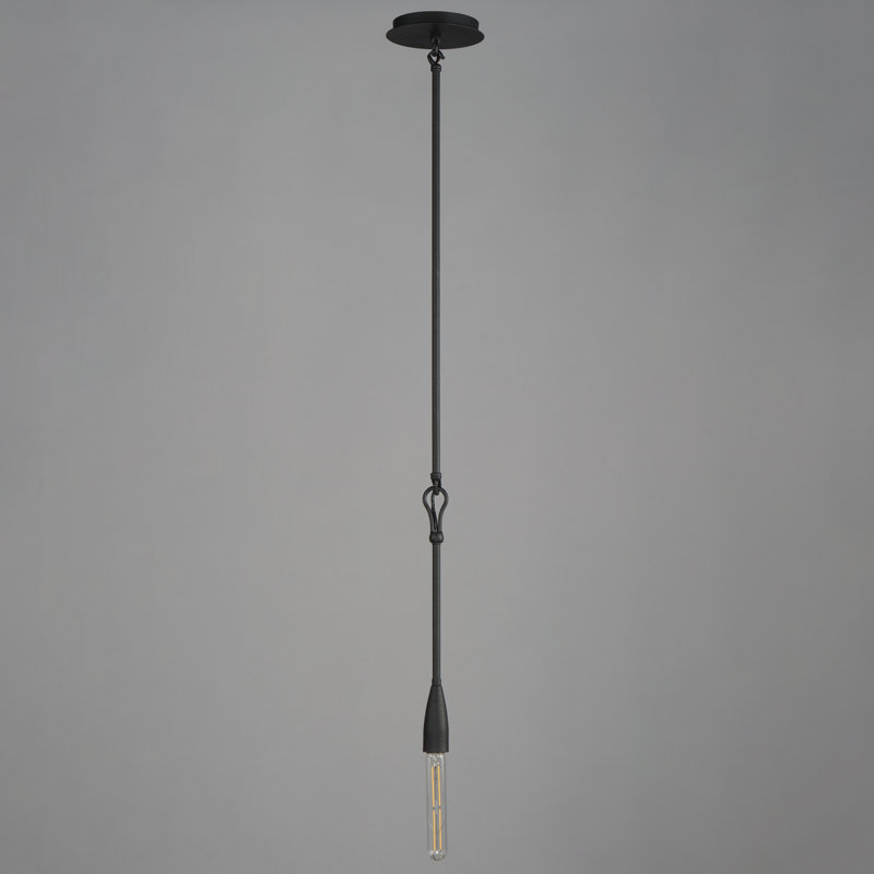 Demetress 1 - Light Anthracite Single Pendant