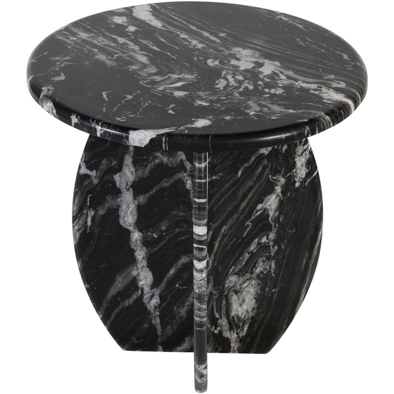 Table de bout Iverna, Noir