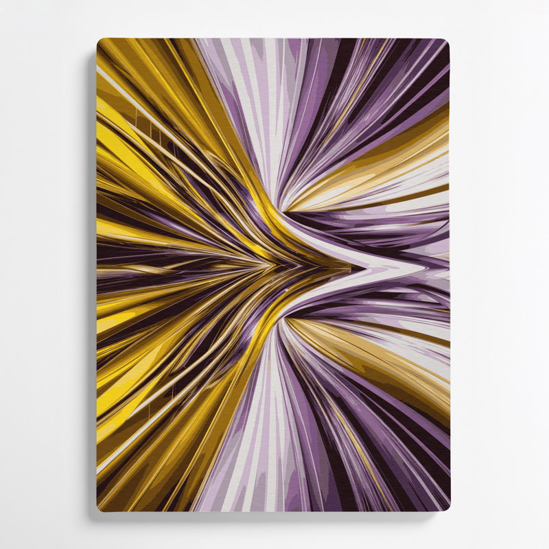Abstraction numérique 77, art mural en métal brun, H 14 po x l 11 po