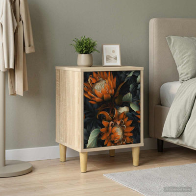 36 cm W Bedside Table