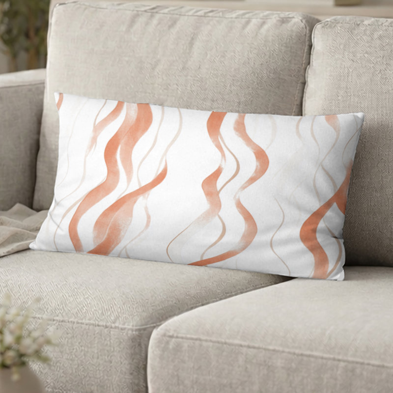 Coussin décoratif moderne Modern, H 12 po x l 20 po