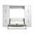 Arlex 109W Full Wall Bed with 25W Storage Units with Doors-88513627