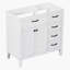 Charming Bathroom Vanity with Drawers and Ample Storage Space-108526014