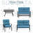 Ardane 6 - Person Patio Conversation Set with Cushions-515162149