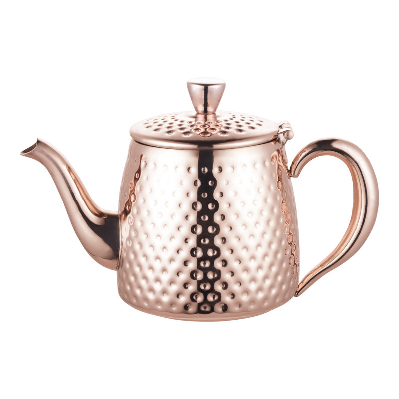 Grunwerg Café Olé Stainless Steel Dots, Copper, 1 L
