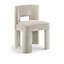 Chaise rembourrée en tissu performance velours Zuno-1930669835
