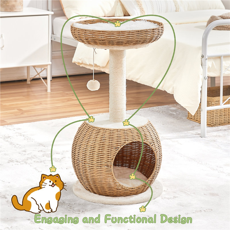 75cm H Cat Tree