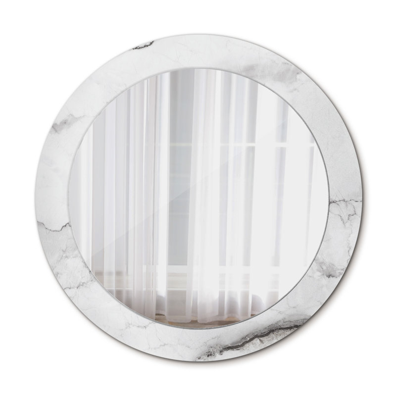 Huldar Glass Flat Wall Mirror