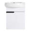 Meuble-lavabo simple avec plateau en céramique Zayvon-1744076220