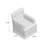 Upholstered Swivel Armchair