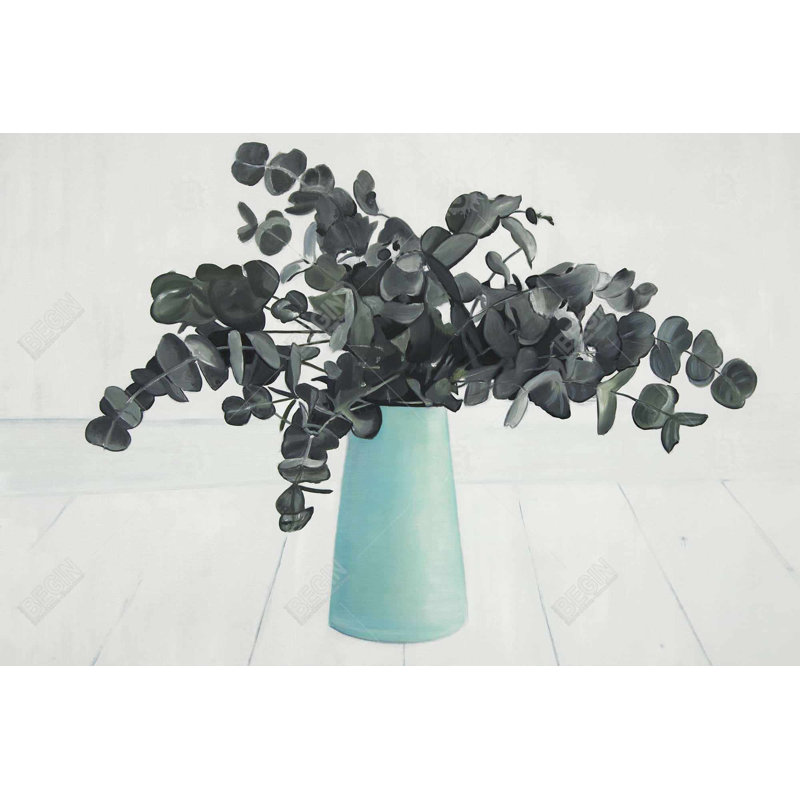 Bouquet of eucalyptus Bath Mat with Non-Slip Backing - Quick Dry Memory Foam Bathroom Rug - Absorbent - Modern Plush Spa-Style - Machine Washable