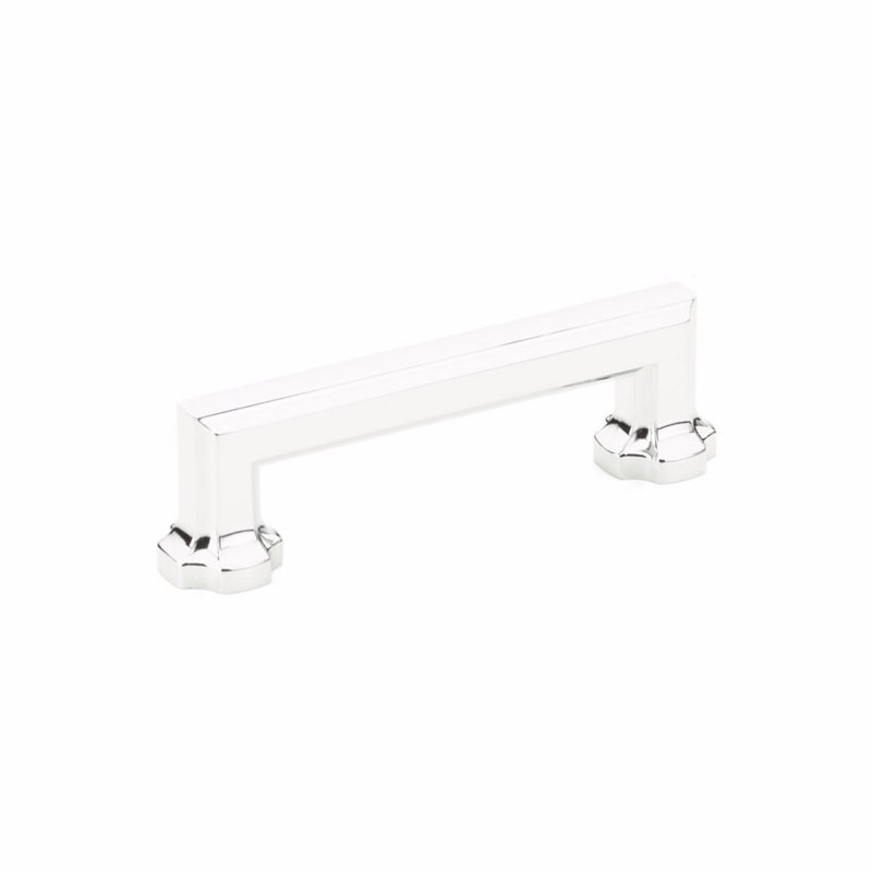 Empire Bar/Handle Pull, 3 1/2", Polished Chrome