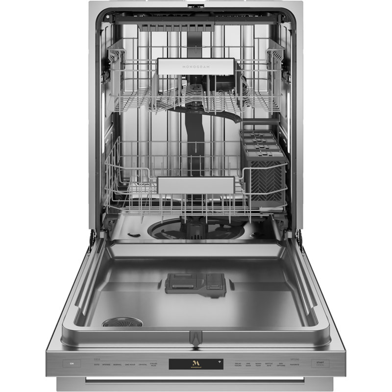 Monogram 24" Premium Fully Integrated Dishwasher - Stainless Steel, Statement
