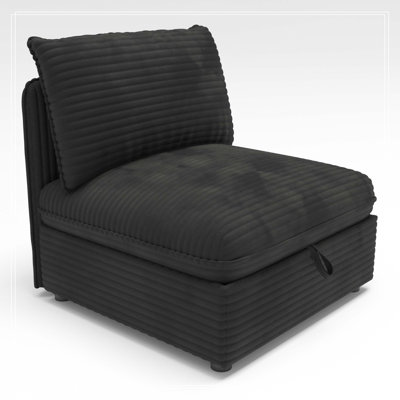 Canapé modulaire modulaire, siège de canapé convertible avec rangement, ensemble de canapé modulaire canapé-lit, combinaisons modulaires flexibles en tissu pour le salon (6 sièges)