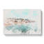 Shoreline of Sitges in Spain Watercolour - Wrapped Canvas-56662568