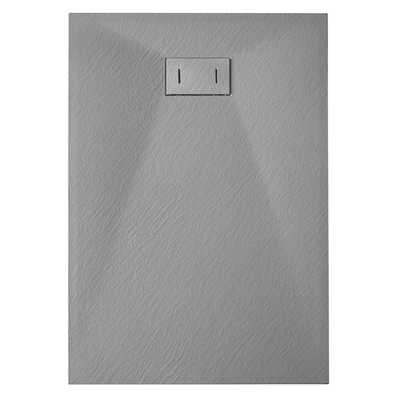 70 x 120 mm Plastic Tray, Grey