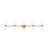 Henri 42 inch Modern Gold 5 Light Vanity-123223052