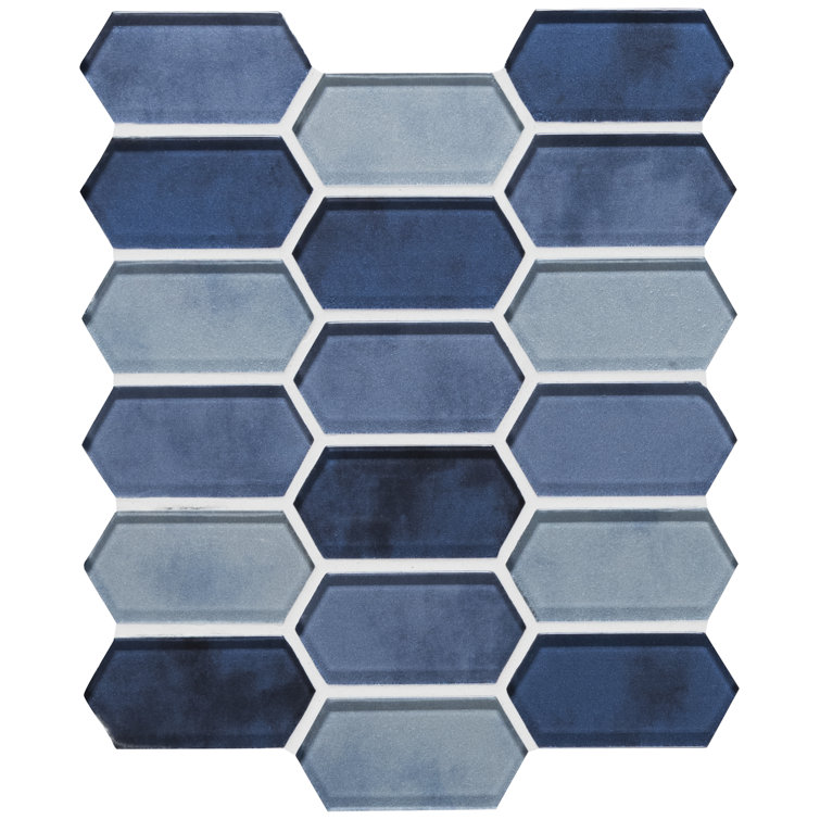 Picket 2'' x 4'' Glass Mosaic Tile