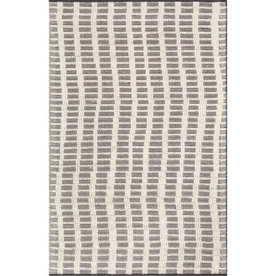 Parker Check Textured Ivory Area Rug