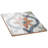 Merola Tile Bourges 8" x 8" Ceramic Patterned Wall Tile