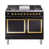 Glossy Black/Brass