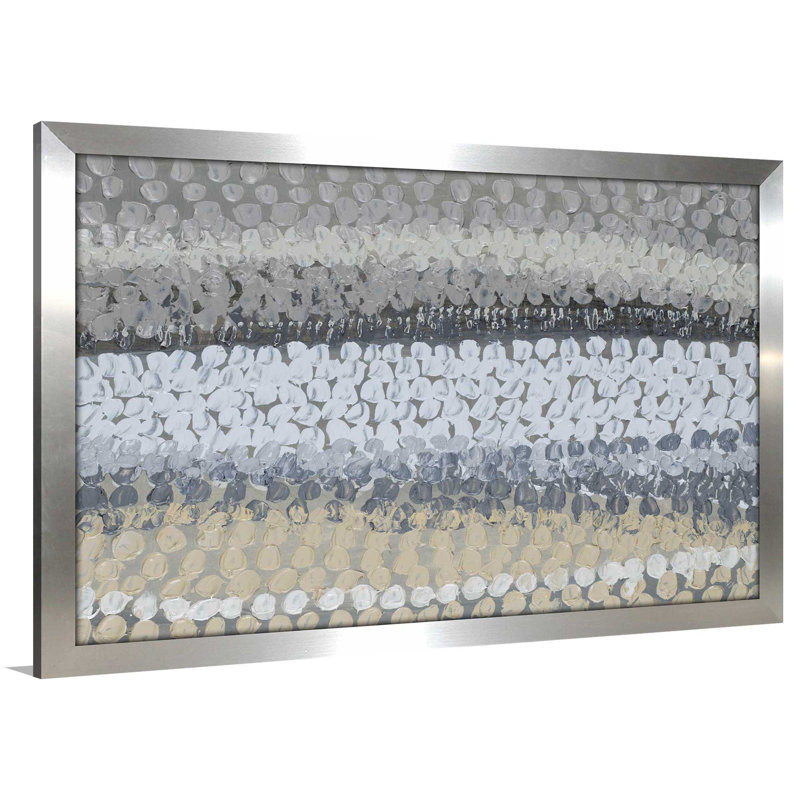 Neutral Sway II - reproduction d'art acrylique encadrée, H 25,5 po x l 25,5 po x P 1 po