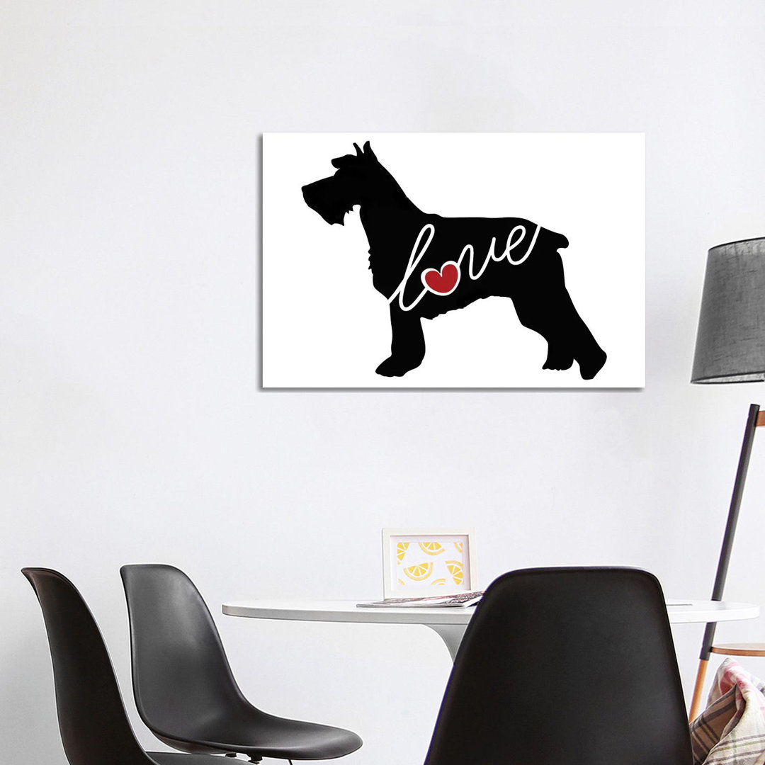 Schnauzer by Traci Anderson - Gallery-Wrapped Canvas Giclée on Canvas