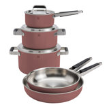ZWILLING Pure 8-Pc Stainless Steel Cookware Set, Ivory