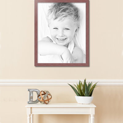 Pink Wood Picture Frame