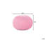 Arne 50cm Wide Round Pouf Ottoman-48189430