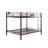 Maida Queen Bunk Bed in Sandy Black