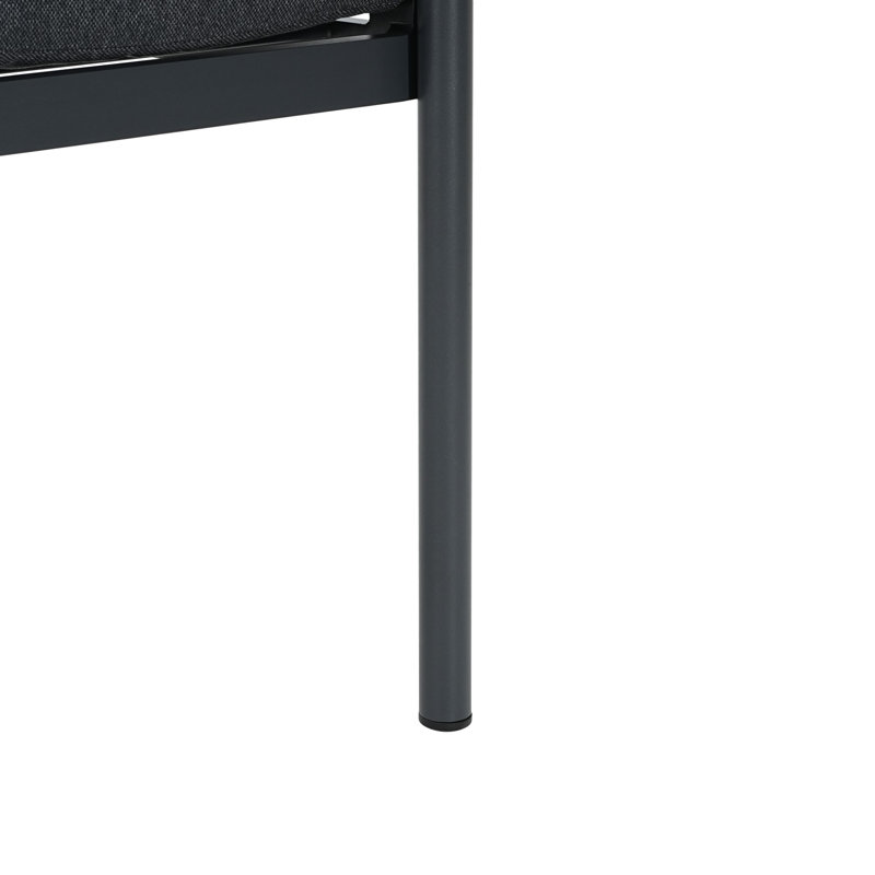 Ensemble de salle à manger d'extérieur 7 pièces, table en bois d'acacia durable avec chaises en aluminium confortables pour les patios