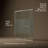 Sliding Shower Door, 75-1/2-In H X 68-1/4 - 71-5/8-In W, With Heavy 5/16-In Thick Crystal Clear Glass With Privacy Band-69281722