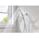 Dual Hand Held And Multi Function Shower Head Combo Package With Hose And Diverter, 3.75"