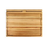 Acacia Prep-Tech Board w/2 Slots 16x12
