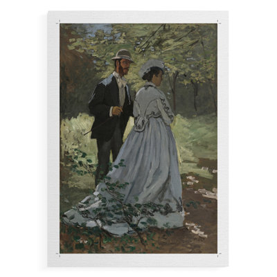 Paysage rétro LXVII - impression sur toile seulement - non encadrée